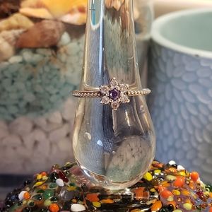 **sold**Pandora Forget me not ring